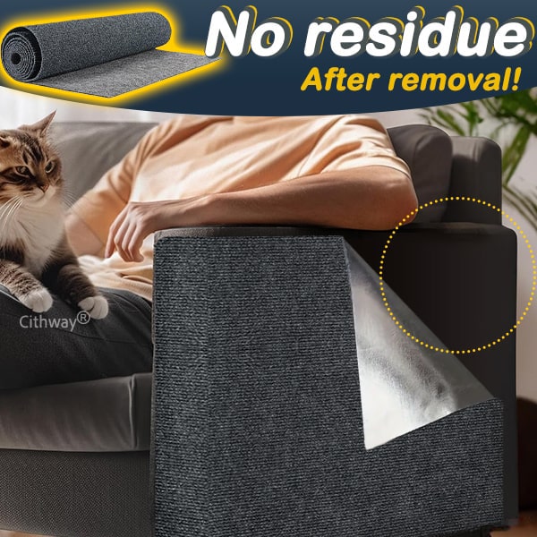 Cithway® Free-cut Self-adhesive Cat Scratching Pad