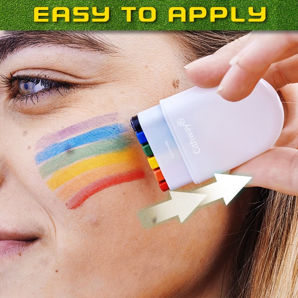 Cithway® Multi-Purpose Football Fan Face Paint