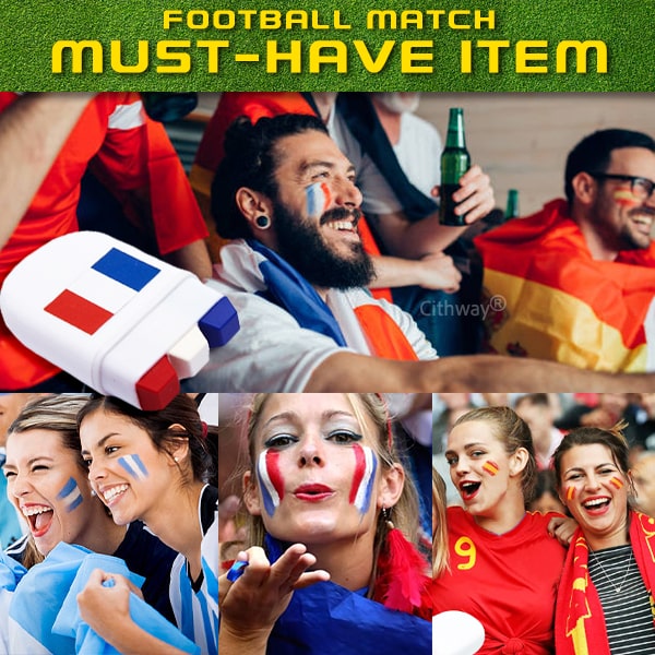 Cithway® Multi-Purpose Football Fan Face Paint