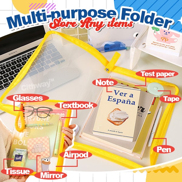 Cithway™ Stationery Organizer Folder Bag