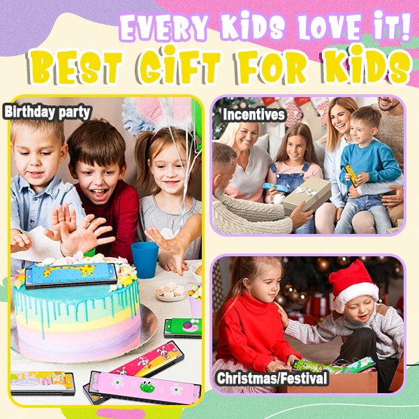 Cithway® Mini Learn & Play Harmonica Toy