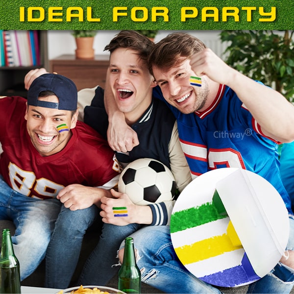 Cithway® Multi-Purpose Football Fan Face Paint