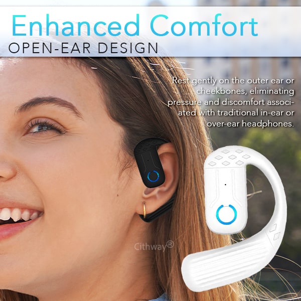 Cithway® Wireless Twist-Fit Adjustable Ear-Hook