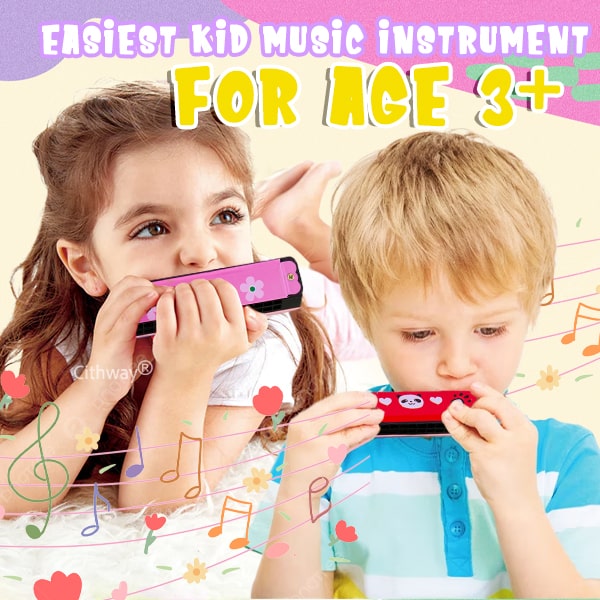 Cithway® Mini Learn & Play Harmonica Toy