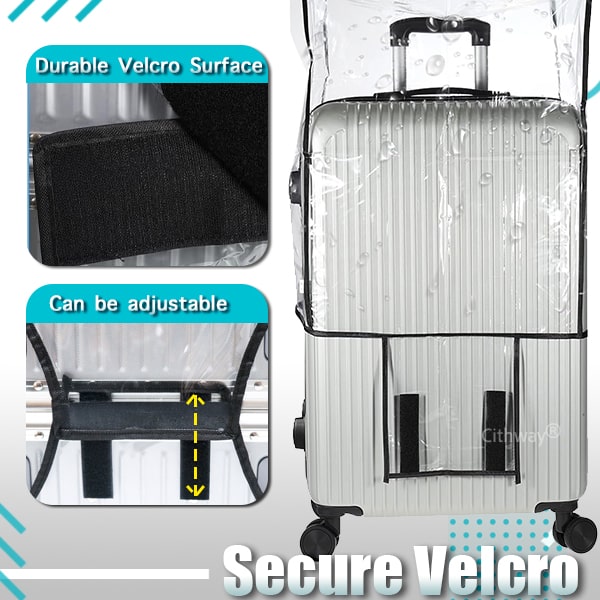 Cithway® Splash-Safe Transparent Luggage Cover