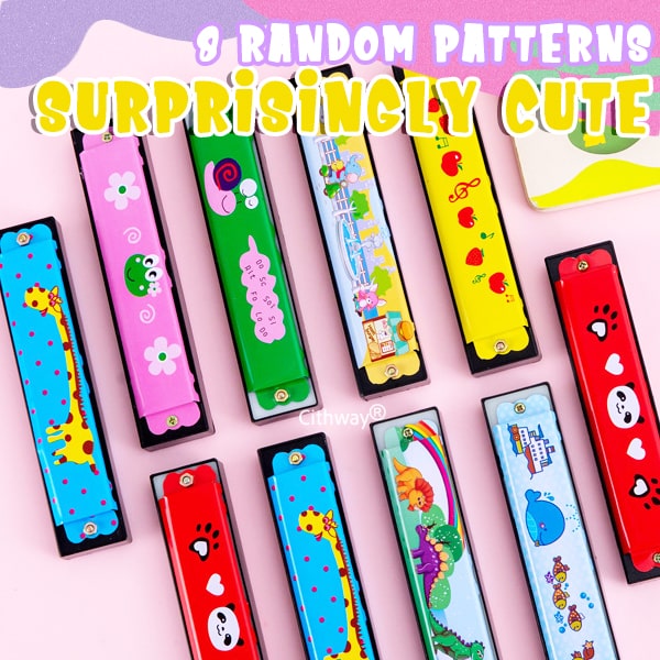 Cithway® Mini Learn & Play Harmonica Toy