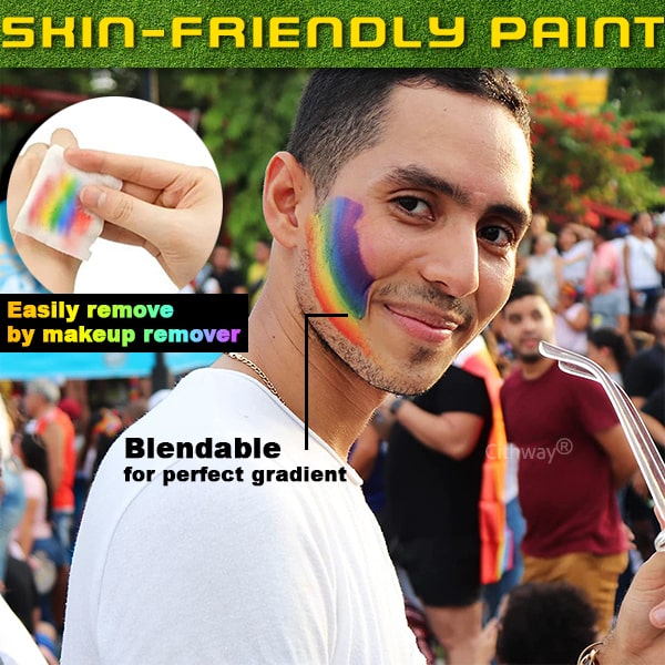 Cithway® Multi-Purpose Football Fan Face Paint