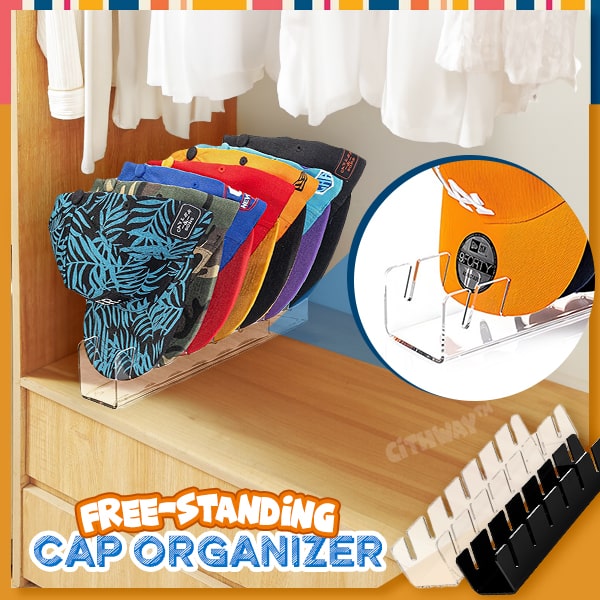 Cithway™ Free-Standing Cap Holder Organizer Rack