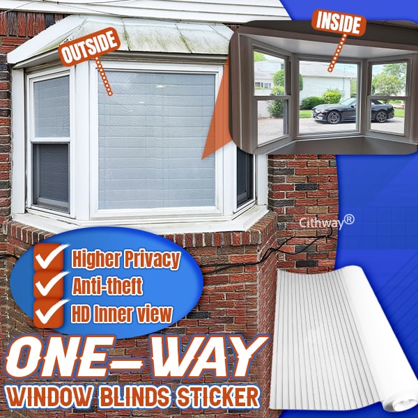 🔥Best Seller🔥Cithway® One-Way Imitation Blinds Privacy Window Cover