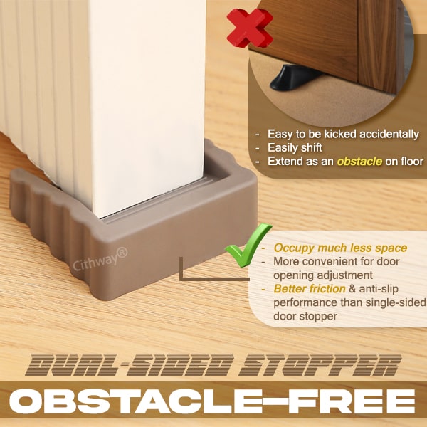 Cithway® Windproof Door Stopping Safety Wedge