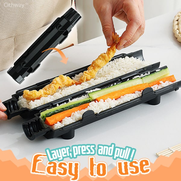 Cithway™ Easy One-press Sushi Roller Bazooka