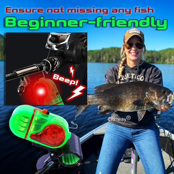 Cithway® Clip-On Strike Alert Fish Bite Alarm