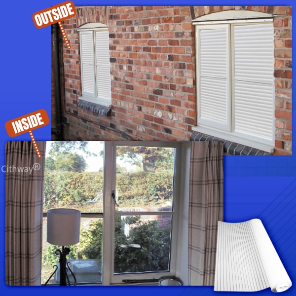 🔥Best Seller🔥Cithway® One-Way Imitation Blinds Privacy Window Cover