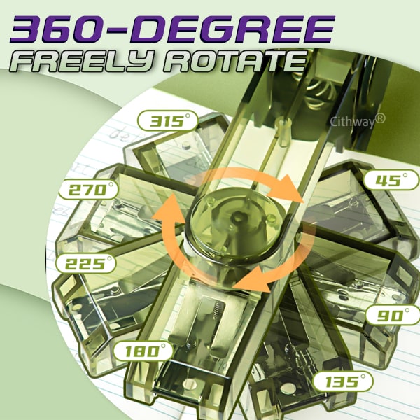 Cithway® 360° Multi-Angle Swivel Stapler