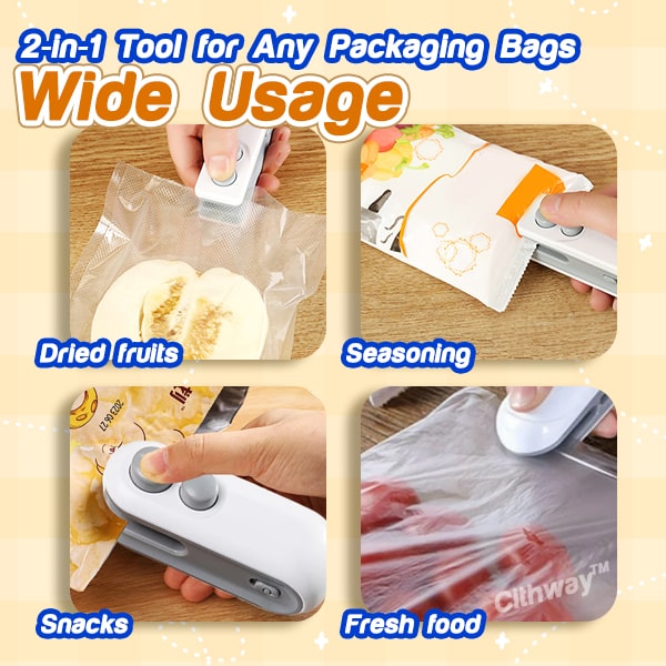 Cithway™ 2-in-1 Mini Bag Sealing and Cutting Machine