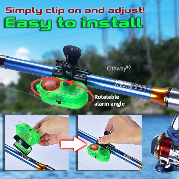 Cithway® Clip-On Strike Alert Fish Bite Alarm