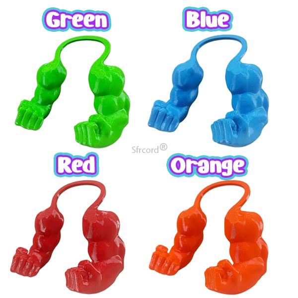 Sfrcord® Funny Muscle Arms Pet Neckband Costume