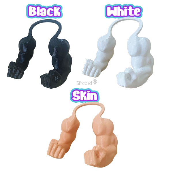 Sfrcord® Funny Muscle Arms Pet Neckband Costume