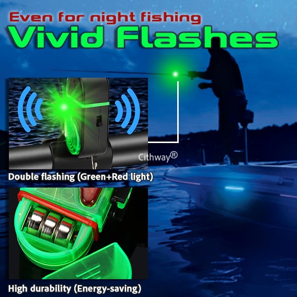Cithway® Clip-On Strike Alert Fish Bite Alarm