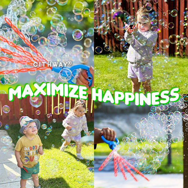 Cithway® Magical 5-Claw Smiley Bubble Stick