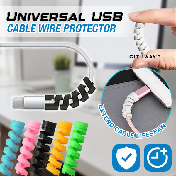Cithway™ Universal USB Cable Wire Protector (2PCS)
