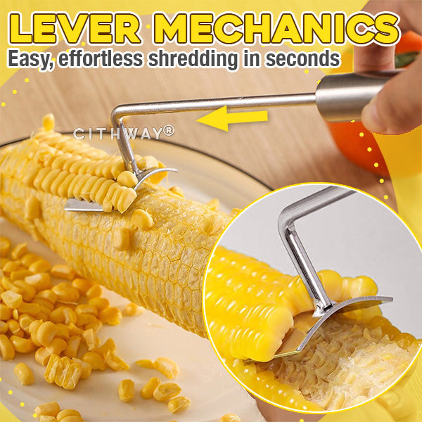 Cithway® Kitchen Long Handle Corn Cob Stripper