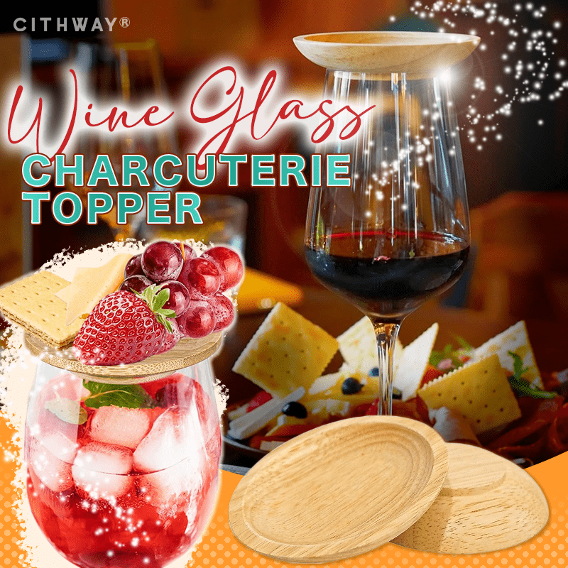 Cithway® Charcuterie Board Wine Glass Topper