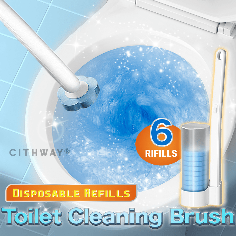 Cithway® Disposable Refills Toilet Cleaning Brush