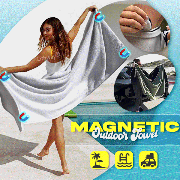Cithway® Multi-functional Outdoor Magnetic Beach Towel