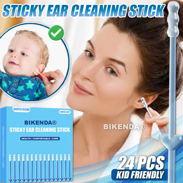 Bikenda® Sticky Ear Cleaning Stick (24Pcs/Set)