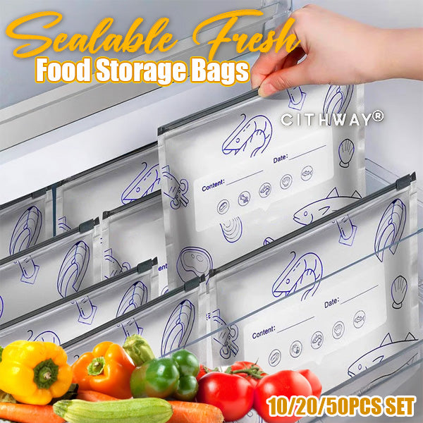 Cithway® Sealable Fresh Food Storage Bags