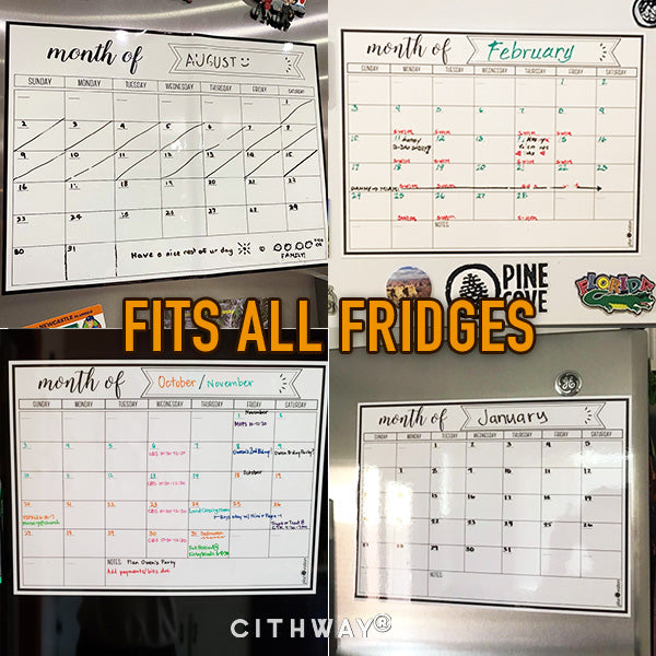 Cithway® Magnetic Fridge Planner Calendar