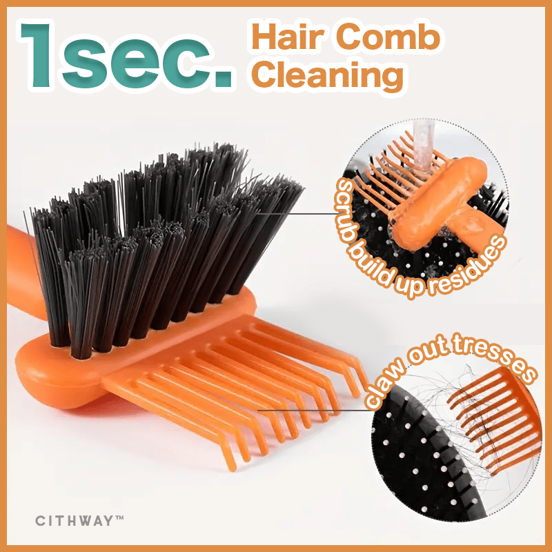 Cithway™ 2-in-1 Hair Comb Cleaning Brush