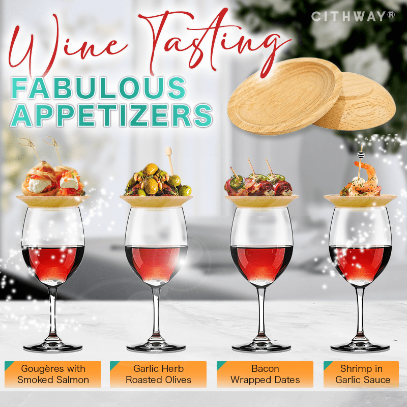 Cithway® Charcuterie Board Wine Glass Topper