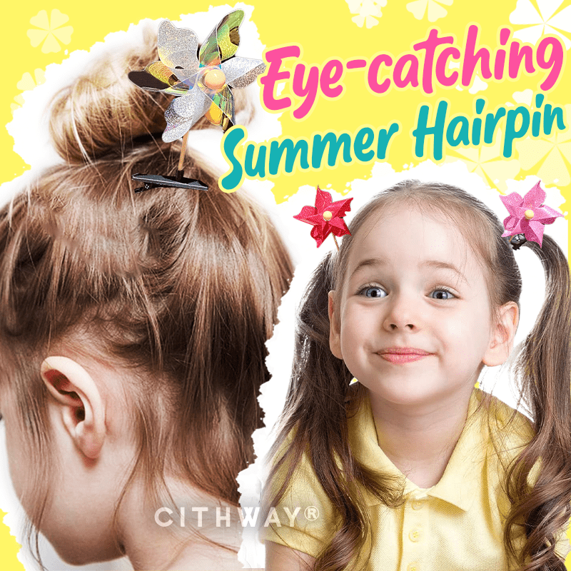 Cithway® Cute Summer Pinwheel Hairpins