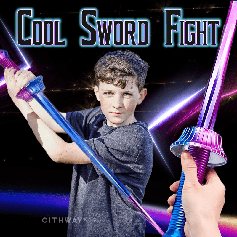 Cithway® Cool 3D Spiral Flip-Out Sword