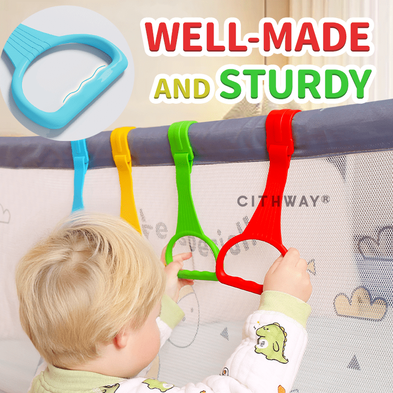 Cithway® Crib Playpen Baby Pull Up Rings