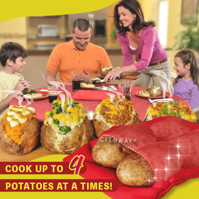 Cithway® 4-Minutes Microwave Potato Bag