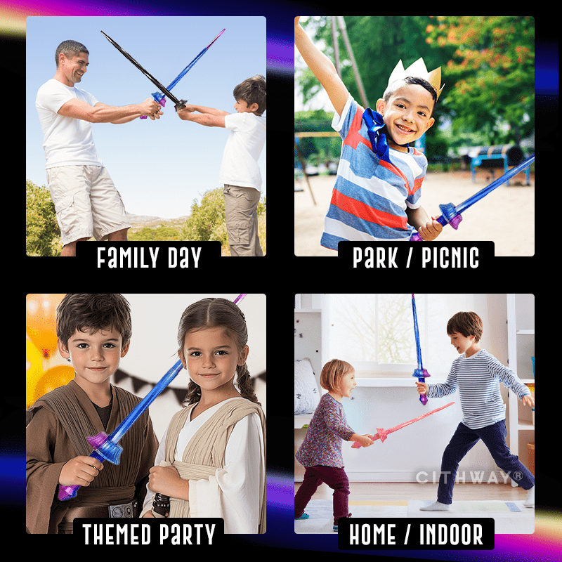 Cithway® Cool 3D Spiral Flip-Out Sword