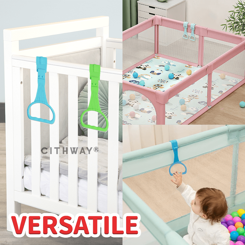 Cithway® Crib Playpen Baby Pull Up Rings