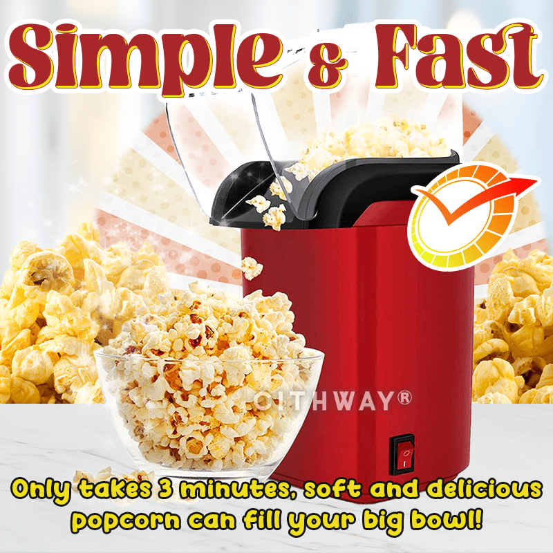 Cithway® Oil-free Quick Popcorn Maker