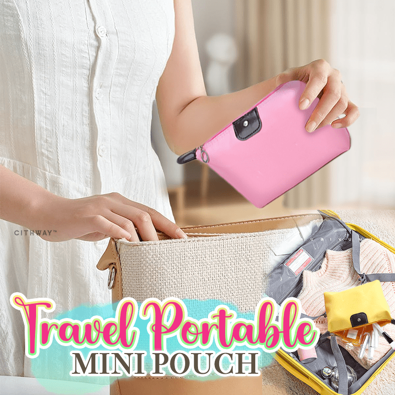 Cithway™ Travel Dumpling Shape Cosmetic Bag