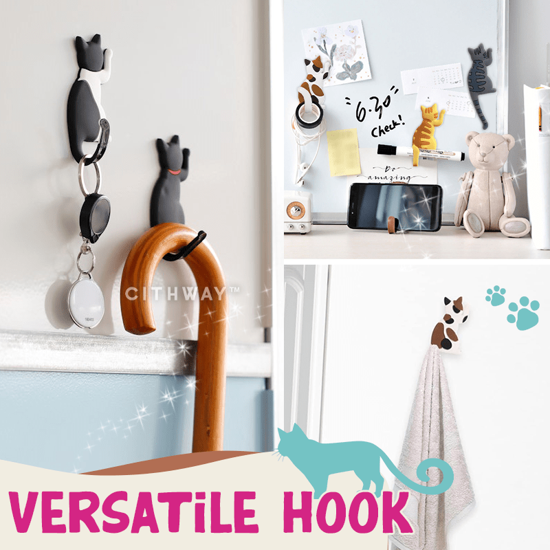 Cithway™ Cat Fridge Magnets Hook