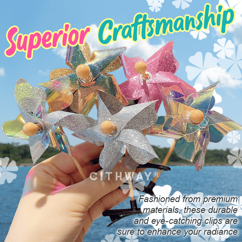 Cithway® Cute Summer Pinwheel Hairpins