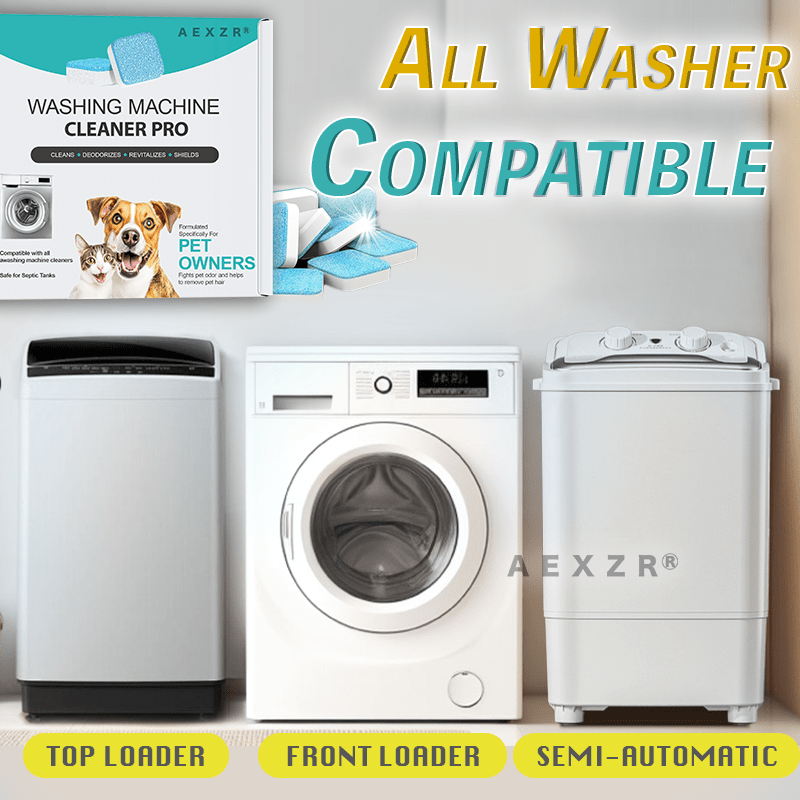 Aexzr® Paw-Clean Washing Machine Gunk Buster Tablet
