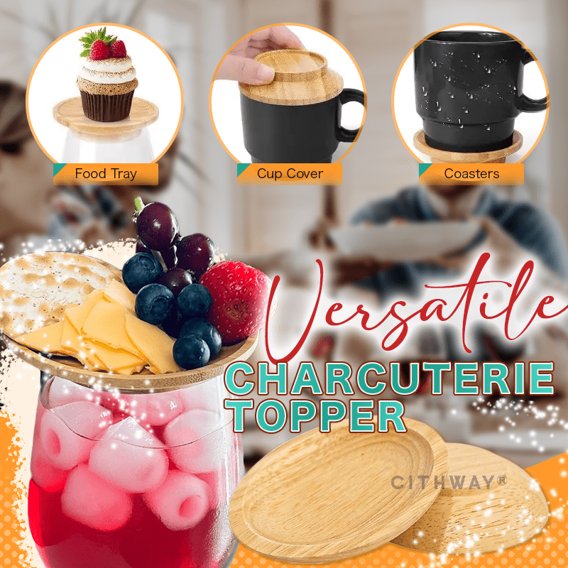 Cithway® Charcuterie Board Wine Glass Topper