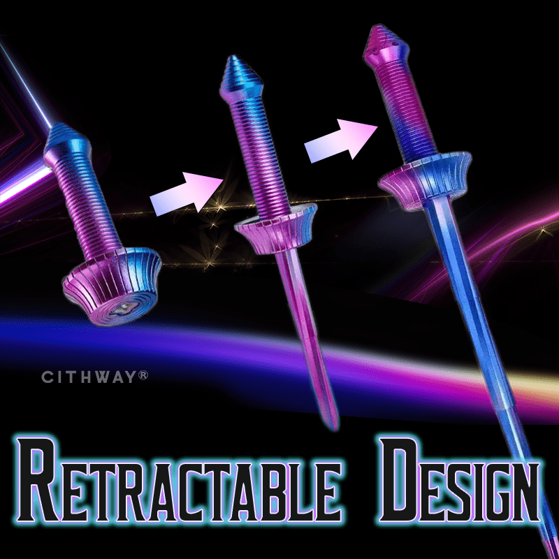 Cithway® Cool 3D Spiral Flip-Out Sword