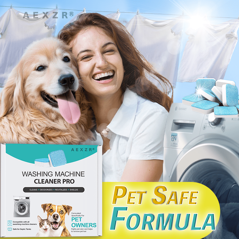 Aexzr® Paw-Clean Washing Machine Gunk Buster Tablet
