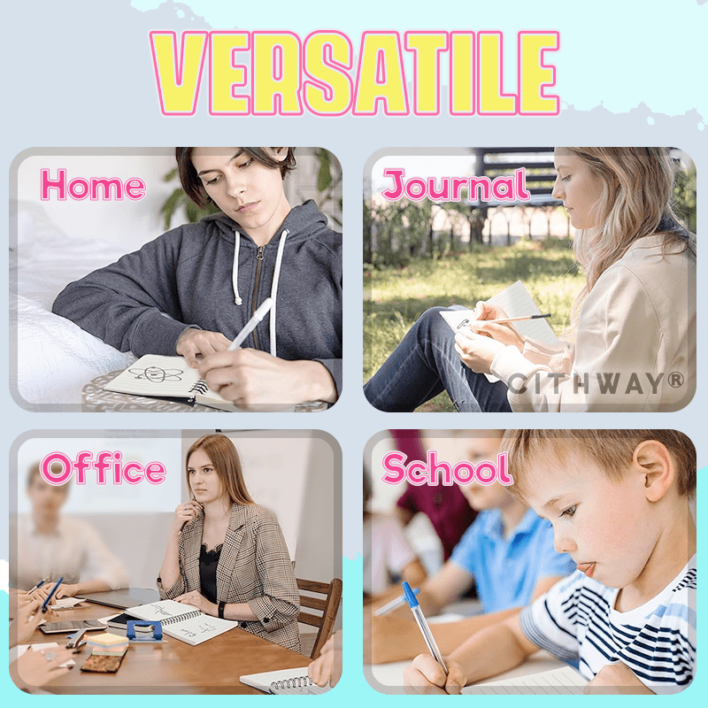 Cithway® Spiral Bound Sticky Notebook Organizer