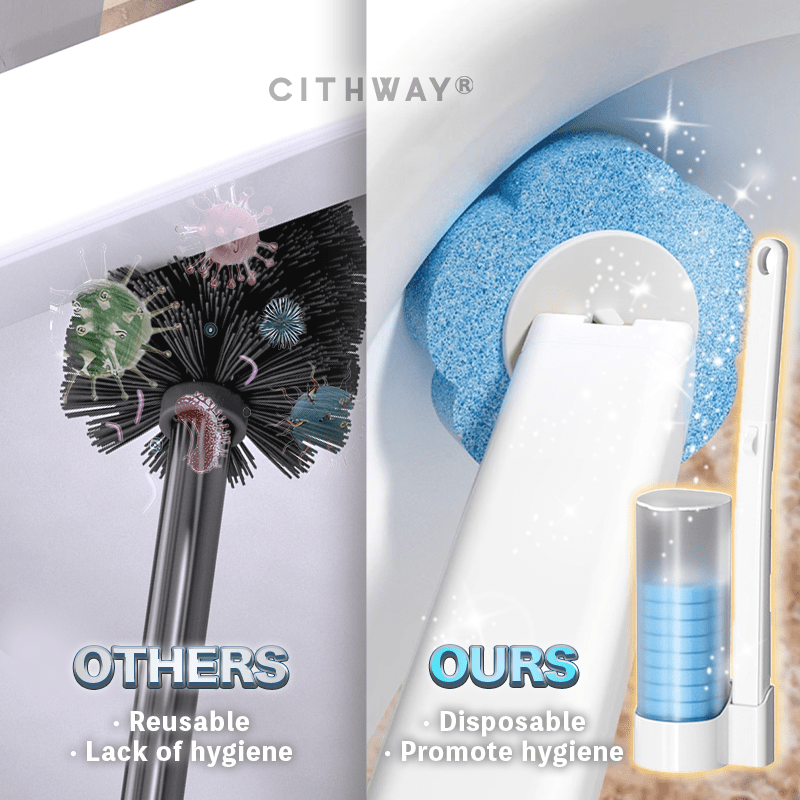 Cithway® Disposable Refills Toilet Cleaning Brush